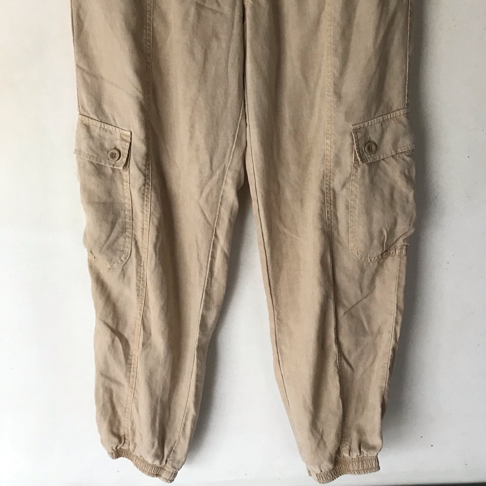 CLOTH & STONE Anthro natural tan "Safari" joggers - Picture 5 of 7